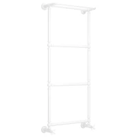 Полотенцесушитель водяной 1260x500 белый матовый Сунержа Ренессанс 1386 30-0281-1250