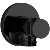 Подключение для душевого шланга с держателем Gessi Emporio 38761#299 черный матовый