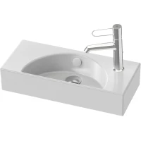 Раковина Jacob Delafon Odeon Rive Gauche EGO112-56-00 50x22,5 см R, рукомойник, белый