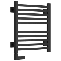 Полотенцесушитель электрический 500x400 темный титан муар МЭМ левый Сунержа Аркус 2.0 15-5604-5040