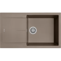 Кухонная мойка Rivelato Lumo LM-8650 Tartufo 86x50 см, трюфель
