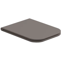 Сиденье для унитаза GSG Brio BRCOPRSLTICR029 с микролифтом, коричневый матовый