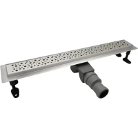 Душевой трап (лоток) Cezares Relax RELAX-LD-70-Cr 70 см, с решеткой, перфорированный, хром