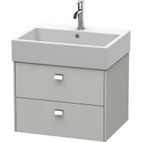 Тумба бетонно-серый матовый 58,4 см Duravit Brioso BR415301007