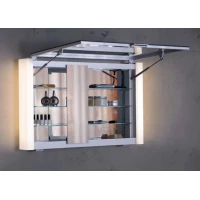 Зеркальный шкаф с люминесцентной подсветкой 80x63,5 см KEUCO Royal Metropol 14001171201