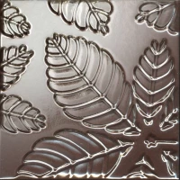 Декор Агдаль 1 металл глянцевый структура 15x15