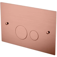Кнопка смыва Boheme 648-CB для инсталляции, медь матовая
