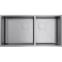 Кухонная мойка Omoikiri Taki 85-2-LB-U/IF-IN Side 4997037 85x44 см, нержавеющая сталь