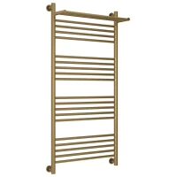 Полотенцесушитель водяной 1200x600 состаренная бронза Сунержа Богема с полкой+ 05-0223-1260