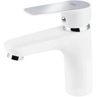 Смеситель для раковины Viko V-4141 хром/белый