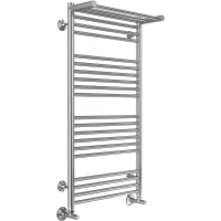 Полотенцесушитель водяной Terminus Аврора с полкой П20 4670078529442 1000x532, хром