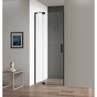 Душевая дверь 90-100 см Cezares SLIDER-B-1-90/100-C-NERO прозрачное