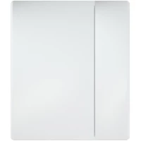 Зеркальный шкаф 60x70 см белый матовый Corozo Монро SD-00000724