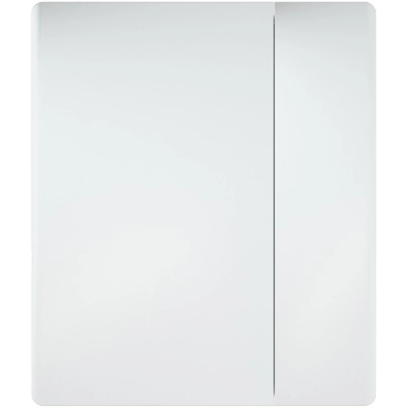 Зеркальный шкаф 60x70 см белый матовый Corozo Монро SD-00000724