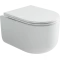 Унитаз подвесной Ceramica Nova Ulma CN4006 безободковый, с сиденьем микролифт, белый - 1