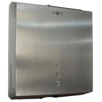 Диспенсер для бумажных полотенец матовый хром Nofer Tissue 04006.S