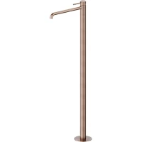 Смеситель напольный для раковины Newform X-Steel 316 69618EX.59.067 без донного клапана, медь матовая