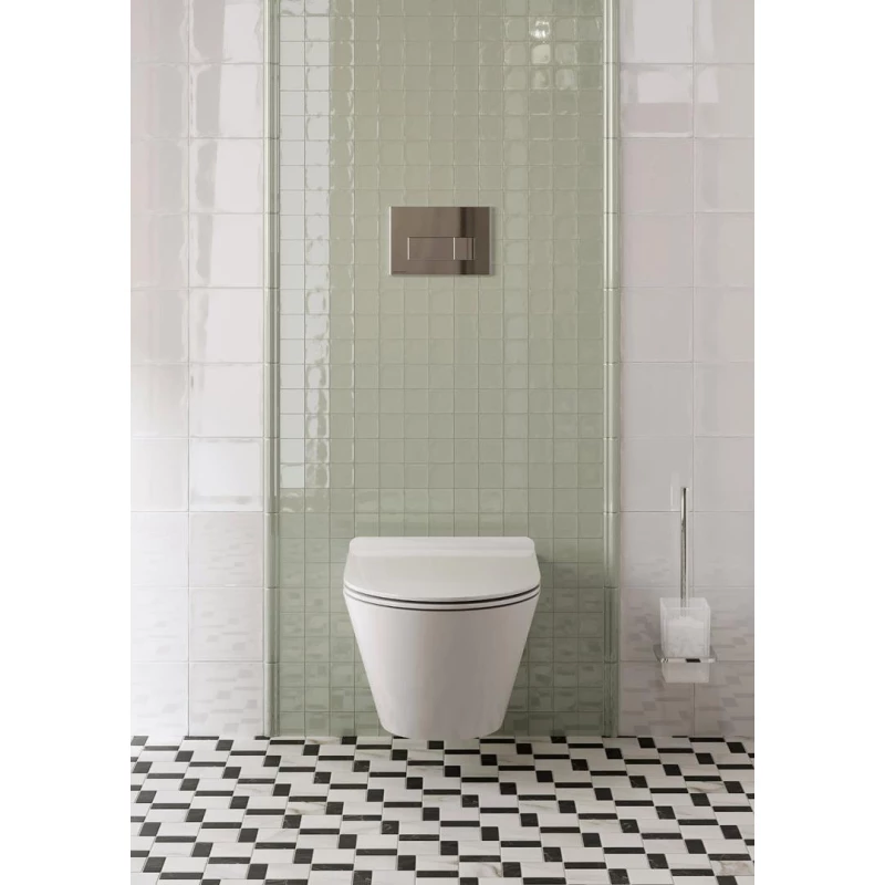 Комплект подвесной унитаз Kerama Marazzi Plaza Modern PLMR.wc.02 + PLMR.seat.02\WHT + система инсталляции Villeroy & Boch 92246100 + 92249061