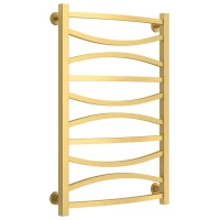 Полотенцесушитель водяной 800x500 золотой матовый Сунержа Ажур 032-0255-8050