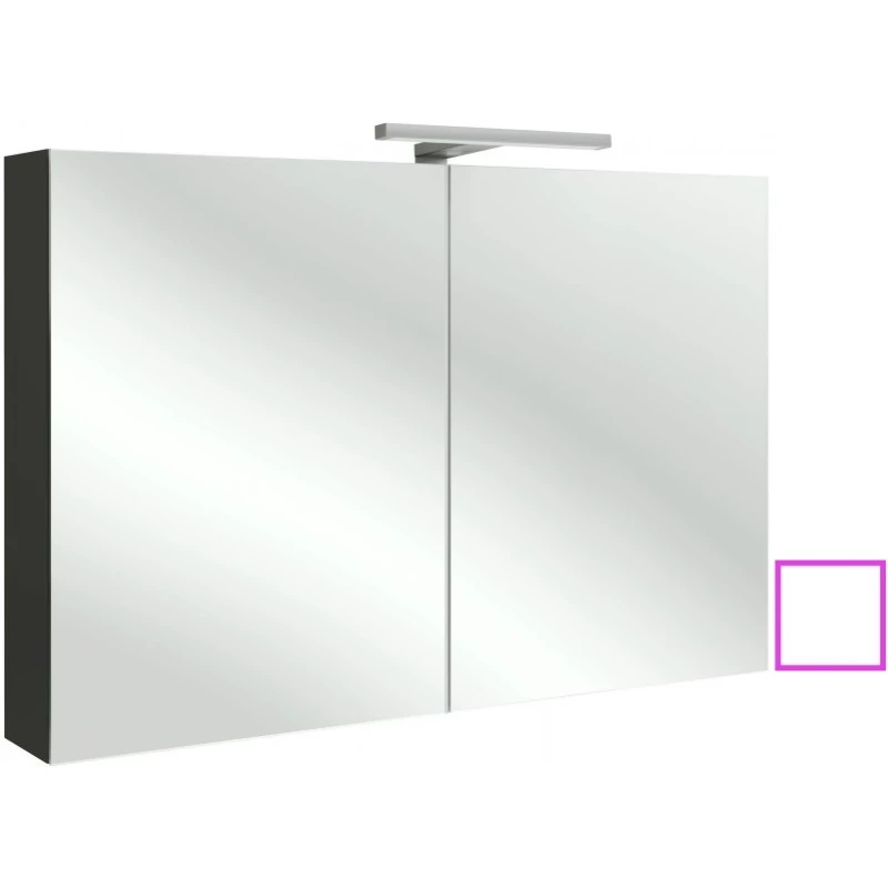 Зеркальный шкаф 100x65 см белый блестящий Jacob Delafon EB1365-G1C