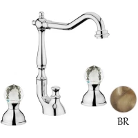 Смеситель для раковины с донным клапаном Webert Karenina KA750202065