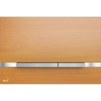 Кнопка смыва AlcaPlast Wood STRIPE-BEECH для инсталляции, бук