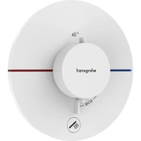 Термостат для душа Hansgrohe ShowerSelect Comfort S 15562700 встраиваемый, белый матовый