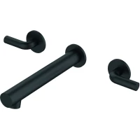 Смеситель для раковины Creavit Azure AZ1400S встраиваемый, черный матовый