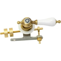 Ручка слива в сборе Migliore 32085 бронза/белый