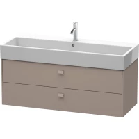 Тумба базальт матовый 118,4 см Duravit Brioso BR415704343