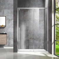 Душевая дверь 160 см Vincea Lugano VDS-1L160CL-1 прозрачное