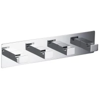 Планка с крючками Timo Selene 10015/00 для ванны, хром