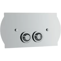 Кнопка смыва Boheme Brillante 653 для инсталляции, хром