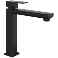 Смеситель для раковины Paini Grazia 21PZ205M без донного клапана, черный матовый