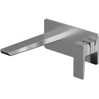 Смеситель для раковины Whitecross X X1416NIB встраиваемый, без донного клапана, никель матовый