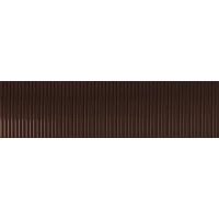 Плитка Groove brown gloss 1 STR 7,8x29,8