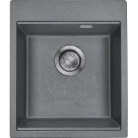 Кухонная мойка Emar Quartz EMQ-1420.Q 42x50 см, антрацит