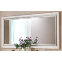 Зеркало 95x75 см слоновая кость состаренная Atoll Джулия