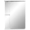 Зеркальный шкаф 50x70 см белый глянец/белый матовый R Stella Polar Винчи SP-00000034 - 2