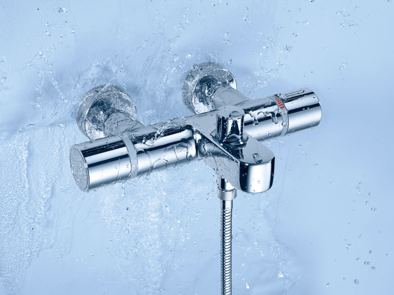 Grohe Grohterm 1000 Cosmopolitan M 34215002 Термостат для ванны, настенный монтаж - фото 5
