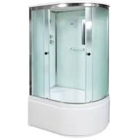 Душевая кабина 120x80x220 см Deto D120SLEL матовое