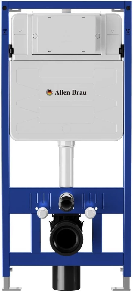Монтажный элемент для подвесного унитаза Allen Brau Pneumatic 9.11100.20 чаша приставного унитаза allen brau