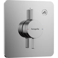 Смеситель для душа Hansgrohe DuoTurn Q 75614000 встраиваемый, хром