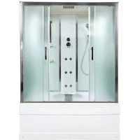 Душевая кабина 160x85x220 см Deto EM4516GM матовое