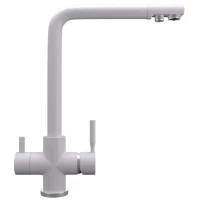 Смеситель для кухни с подключением к фильтру Ulgran платина UQ-016-04