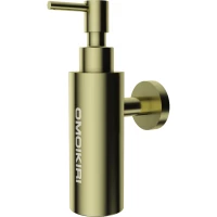Дозатор для жидкого мыла Omoikiri OM-07-LG 4995097 200 мл, настенный, светлое золото