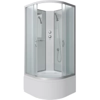 Душевая кабина 100x100x200 см Niagara NG-2309-14BK матовое