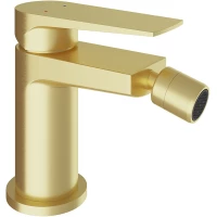 Смеситель для биде Aqueduto Linha LIN0550 золотой матовый