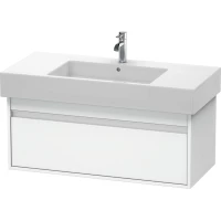 Тумба белый матовый 100 см Duravit Ketho KT669101818