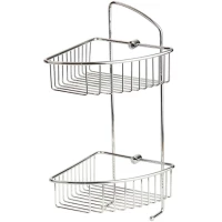 Полка угловая 18x20 см Veragio  Baskets Cromo VR.GFT-9037.CR